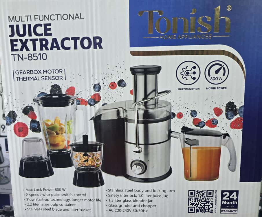 آبمیوه گیری 4 کاره تونیش کد 8510