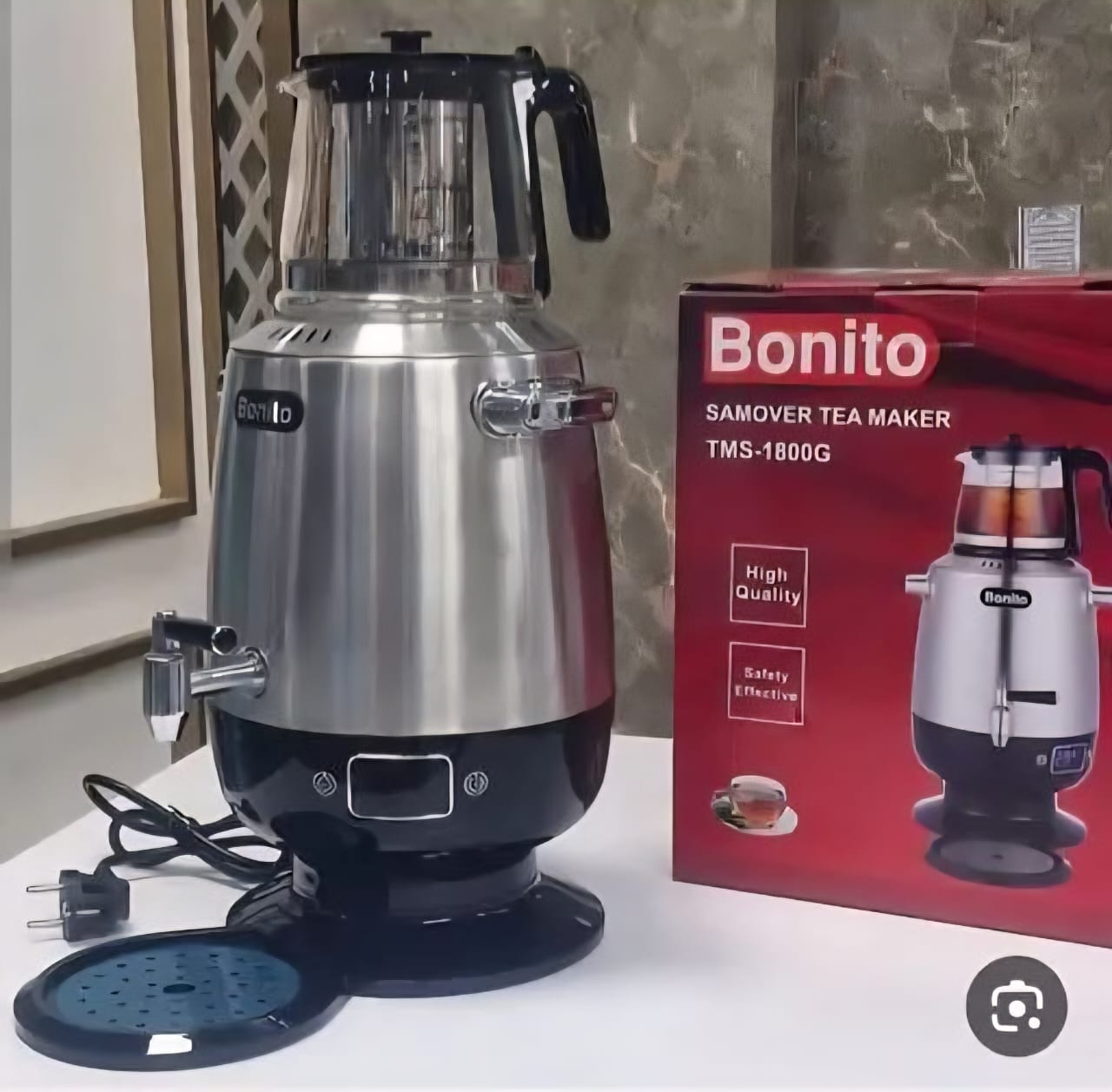 چایساز سماوری بونیتو مدل 1800g