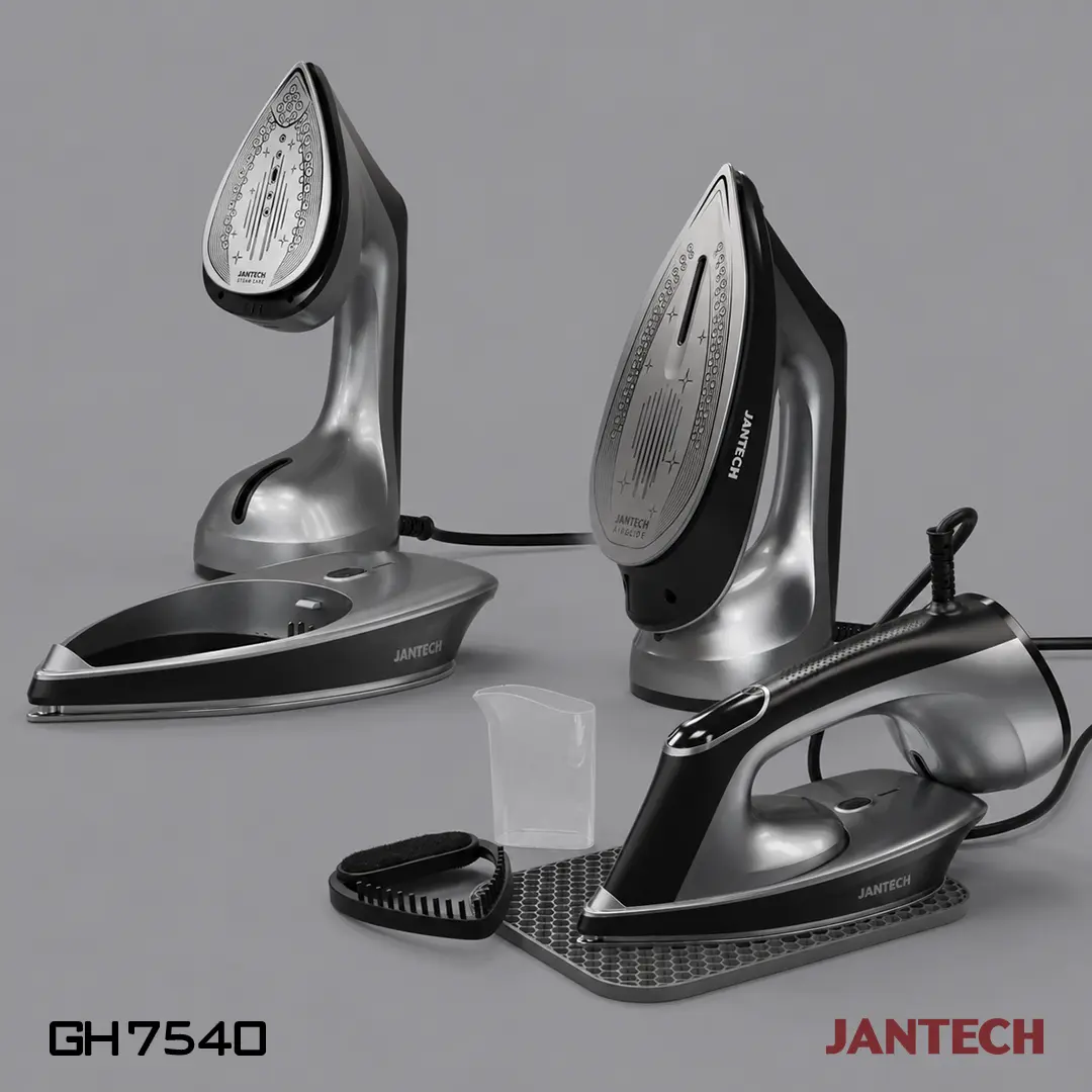 بخارگر و اتو دستی دوکاره ژانومه مدل GH7540